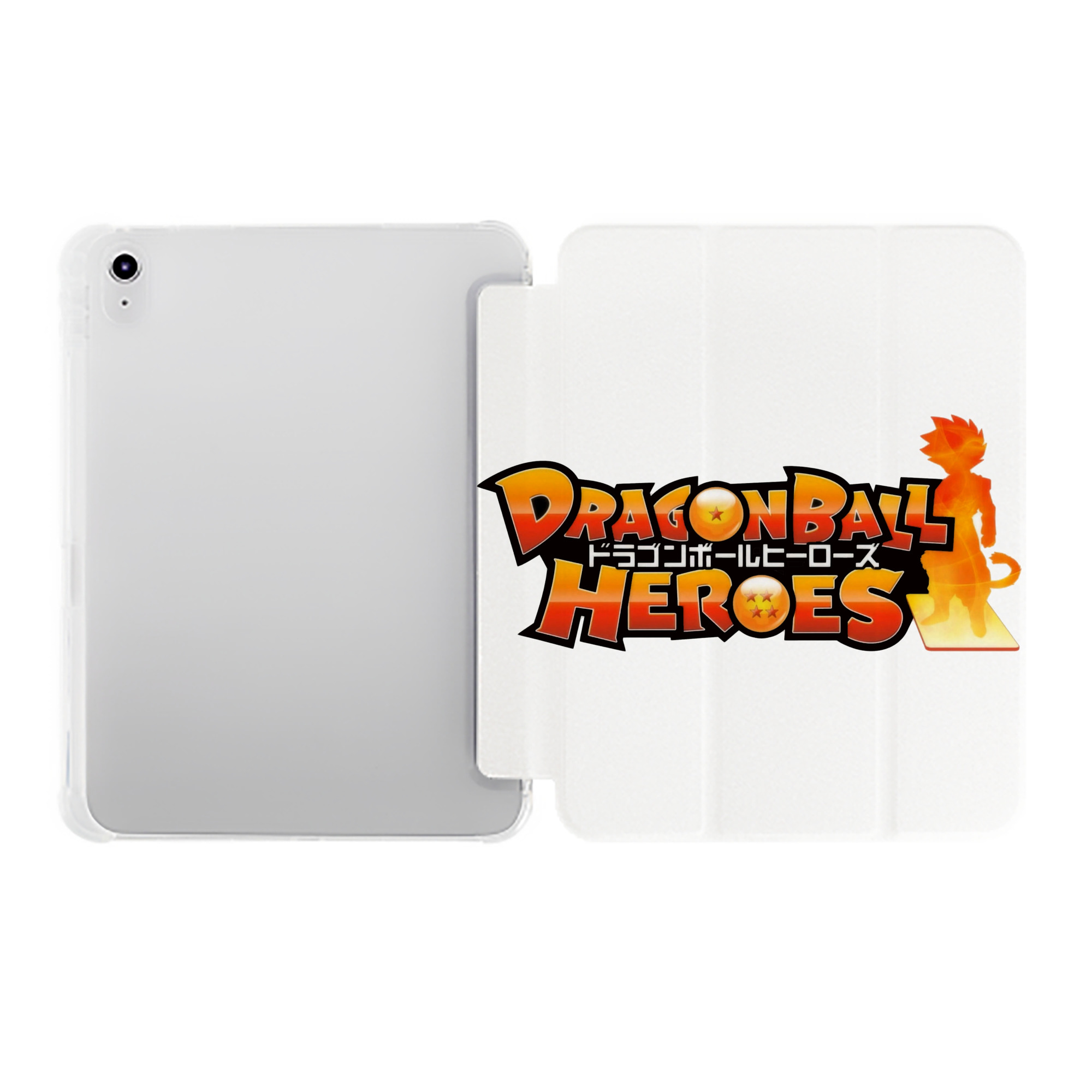 （画像用） ドラゴンボール DRAGON BALL IPad ケース ペン収納付き 三つ折りスタンド PUレザー×シリコン 対応機種9.5/10.5/10.9インチ